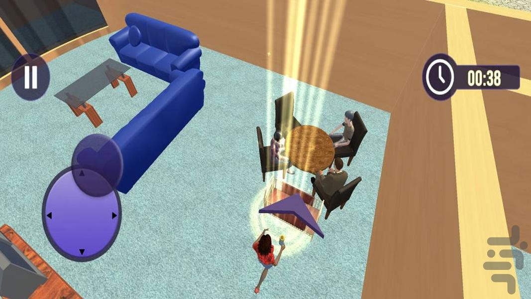 بازی دخترانه خونه داری - Gameplay image of android game