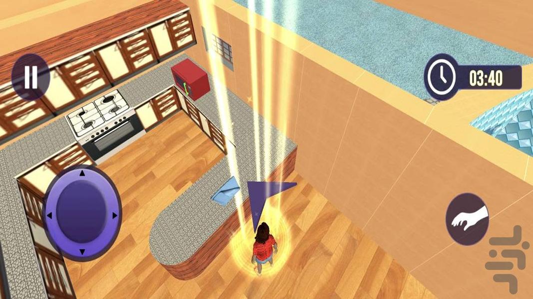 بازی دخترانه خونه داری - Gameplay image of android game
