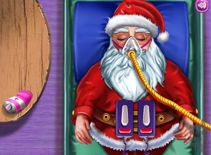 بازی پزشکی اورژانس بابا نوئل - عکس بازی موبایلی اندروید
