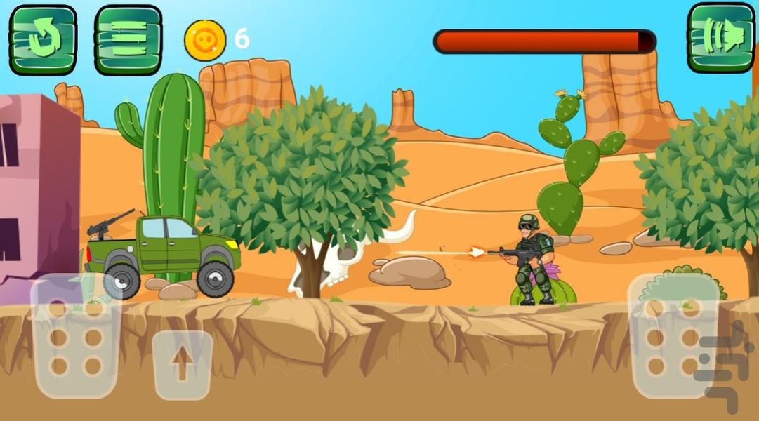 ماشین جنگی - Gameplay image of android game