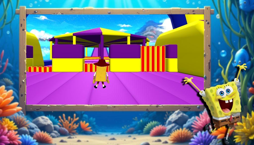 بازی باب اسفنجی شلوار مکعبی - عکس برنامه موبایلی اندروید