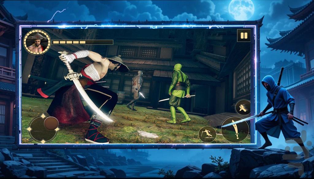 نینجا بازی - Gameplay image of android game