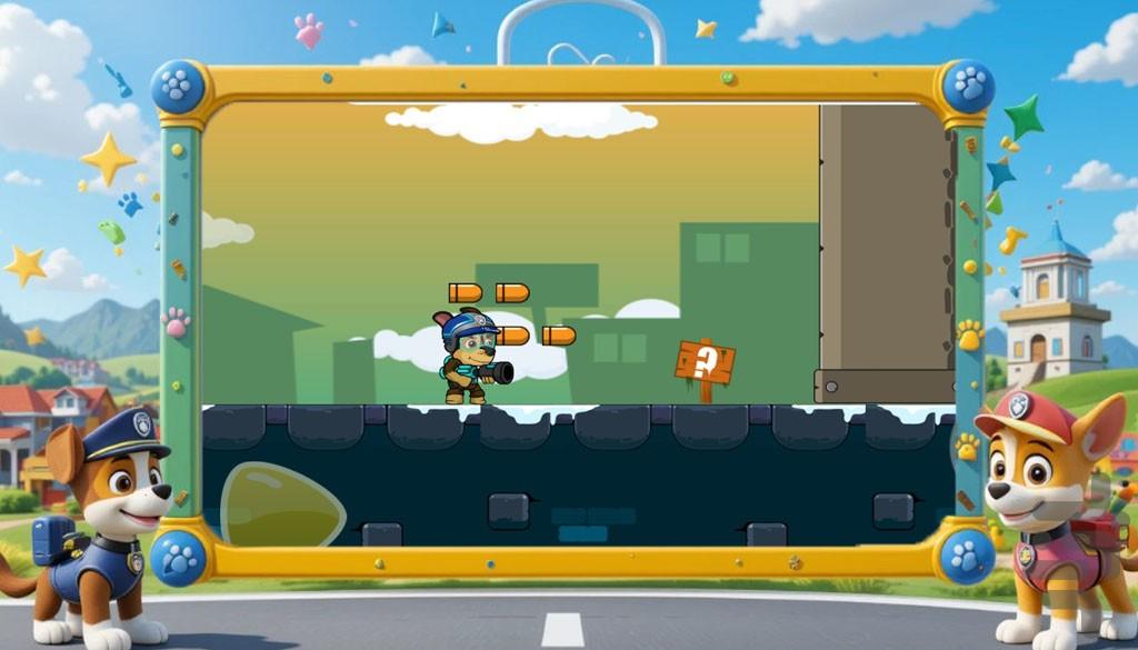 بازی سگ های نگهبان - Gameplay image of android game