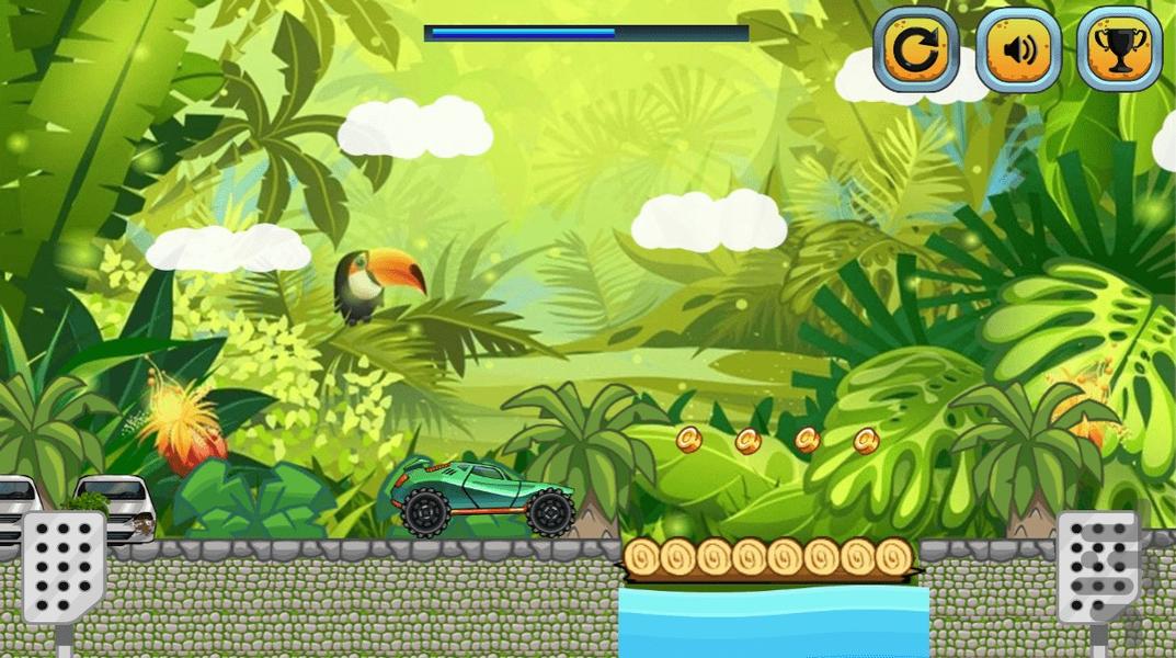 رالی سرعتی - Gameplay image of android game