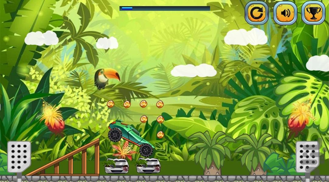 رالی سرعتی - Gameplay image of android game