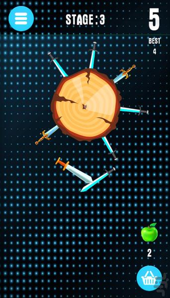شمشیر بازی - Gameplay image of android game