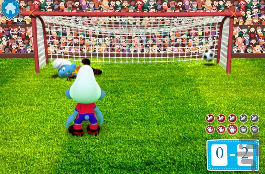 بازی پنالتی فوتبال - Gameplay image of android game