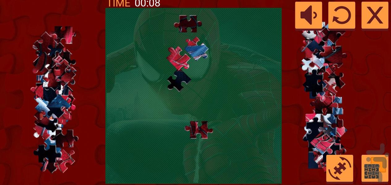 پازل اسپایدرمن - عکس بازی موبایلی اندروید