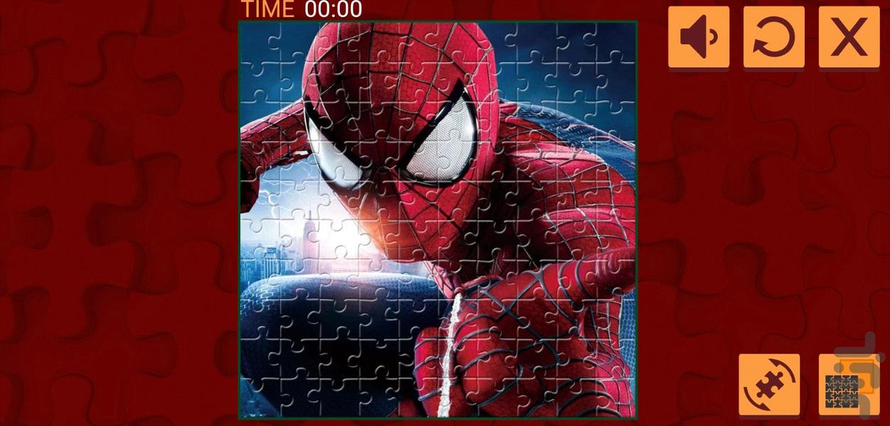 پازل اسپایدرمن - عکس بازی موبایلی اندروید