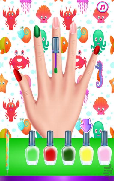 سالن تزیین ناخن پرنسس - Gameplay image of android game