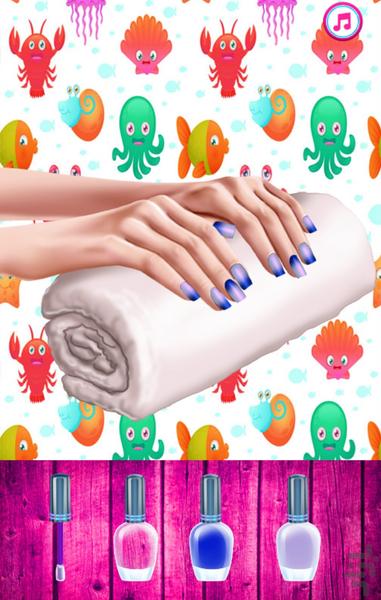 سالن تزیین ناخن پرنسس - Gameplay image of android game