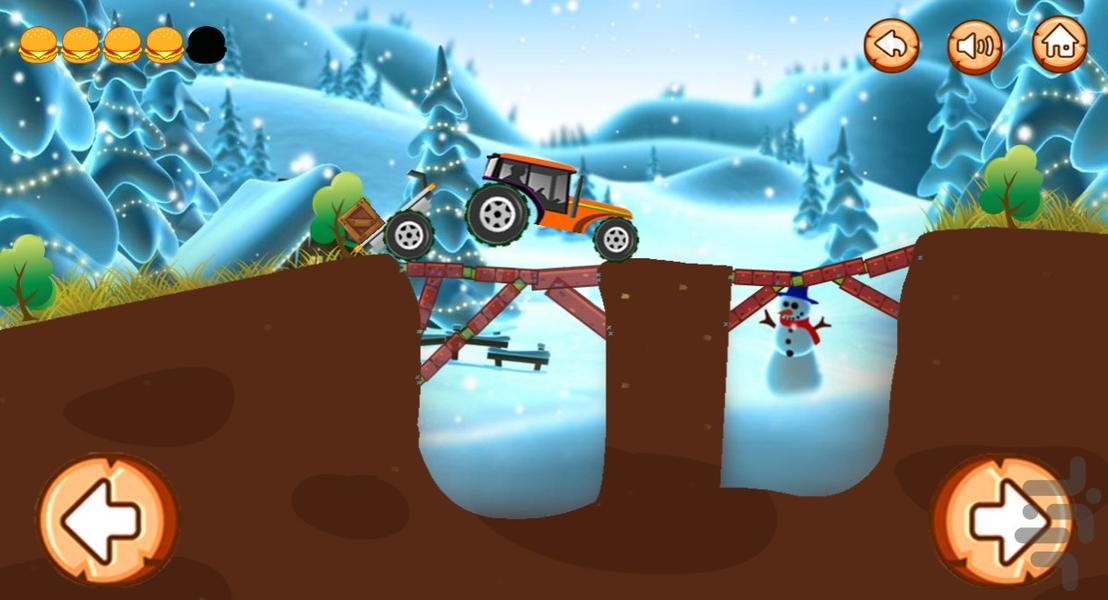 بازی تراکتور - Gameplay image of android game