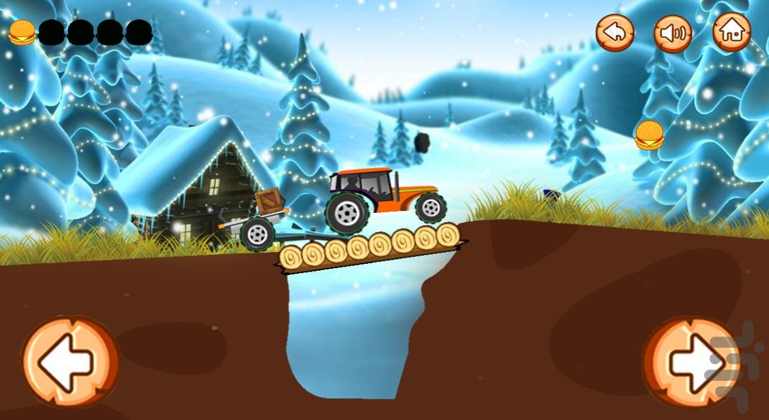 بازی تراکتور - Gameplay image of android game