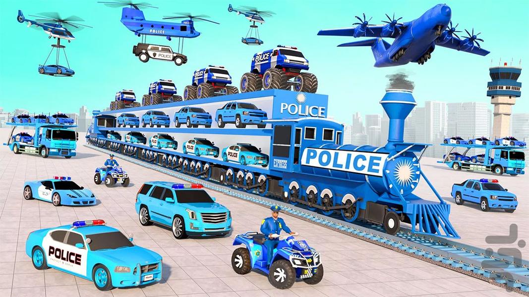 ماشین حمل پلیس | بازی پلیس - عکس بازی موبایلی اندروید