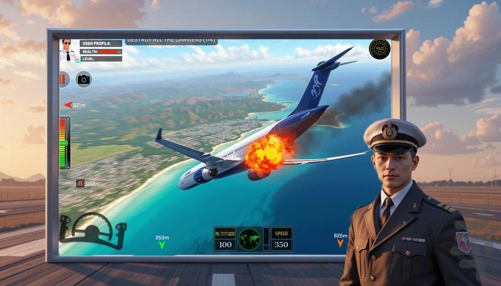 هواپیما بازی - عکس بازی موبایلی اندروید