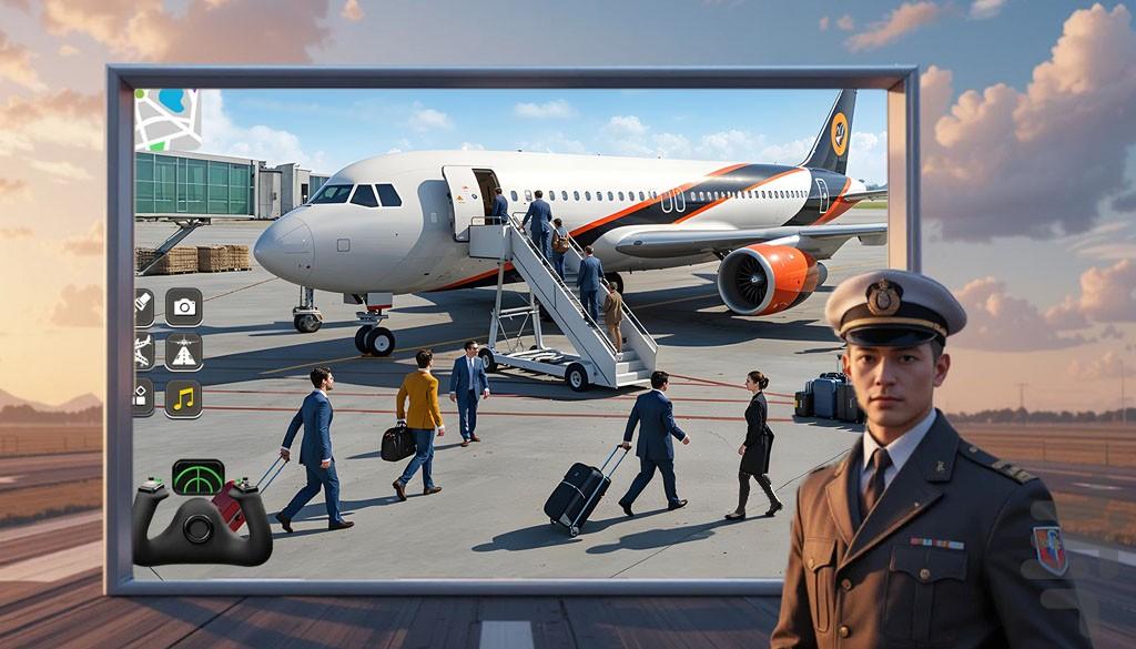 هواپیما بازی - عکس بازی موبایلی اندروید