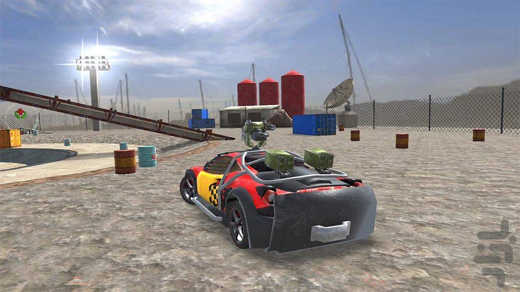 بازی ماشین مسابقه ای | جنگی - Gameplay image of android game