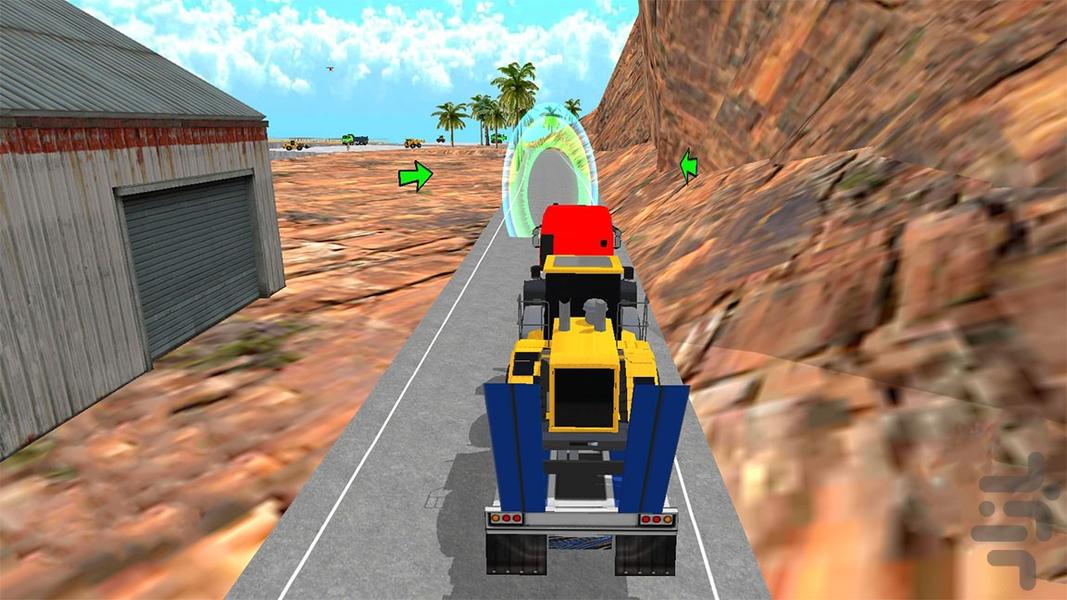 بازی ماشین سنگین | بازی کامیون - عکس بازی موبایلی اندروید