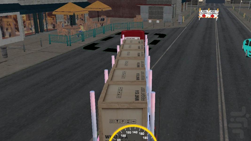 بازی ماشین سنگین | بازی کامیون - Gameplay image of android game