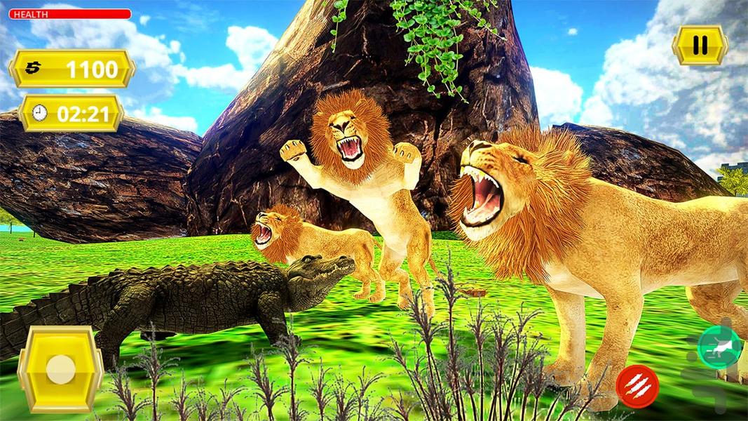 شیر جنگل | بازی جدید - عکس بازی موبایلی اندروید