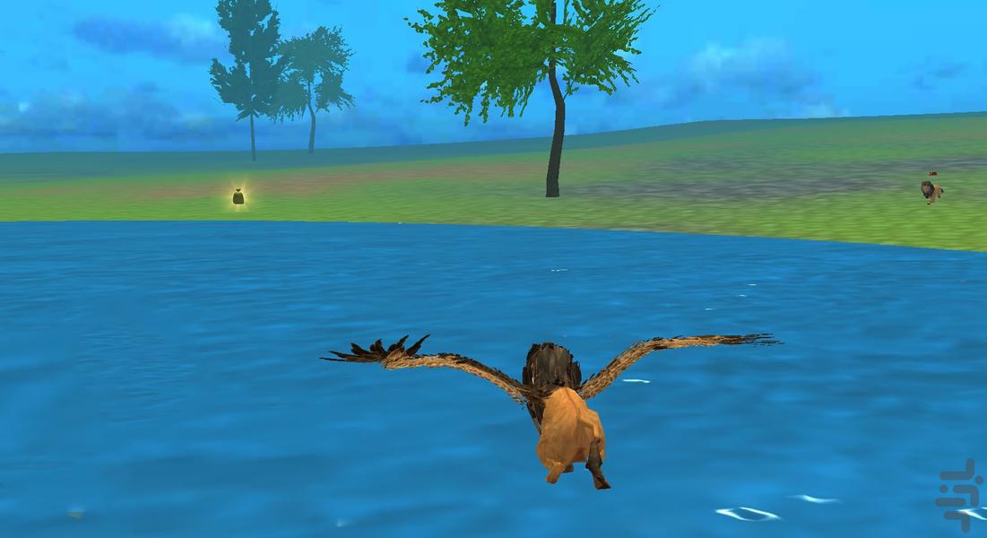 بازی شیر در جنگل - Gameplay image of android game