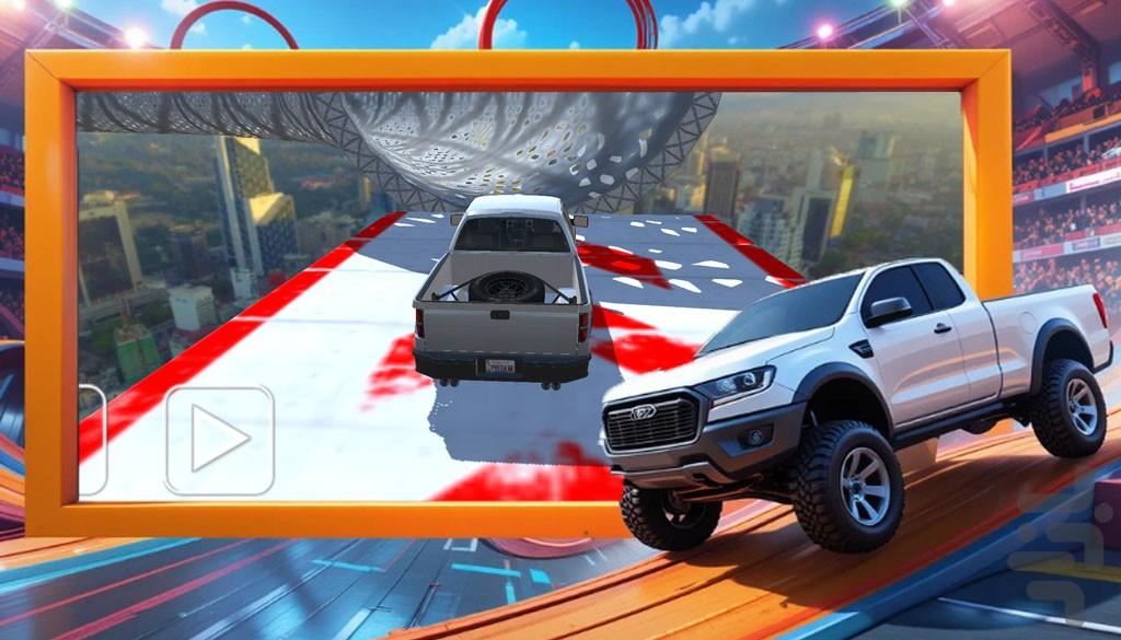 بازی ماشین مسابقه ای - عکس بازی موبایلی اندروید