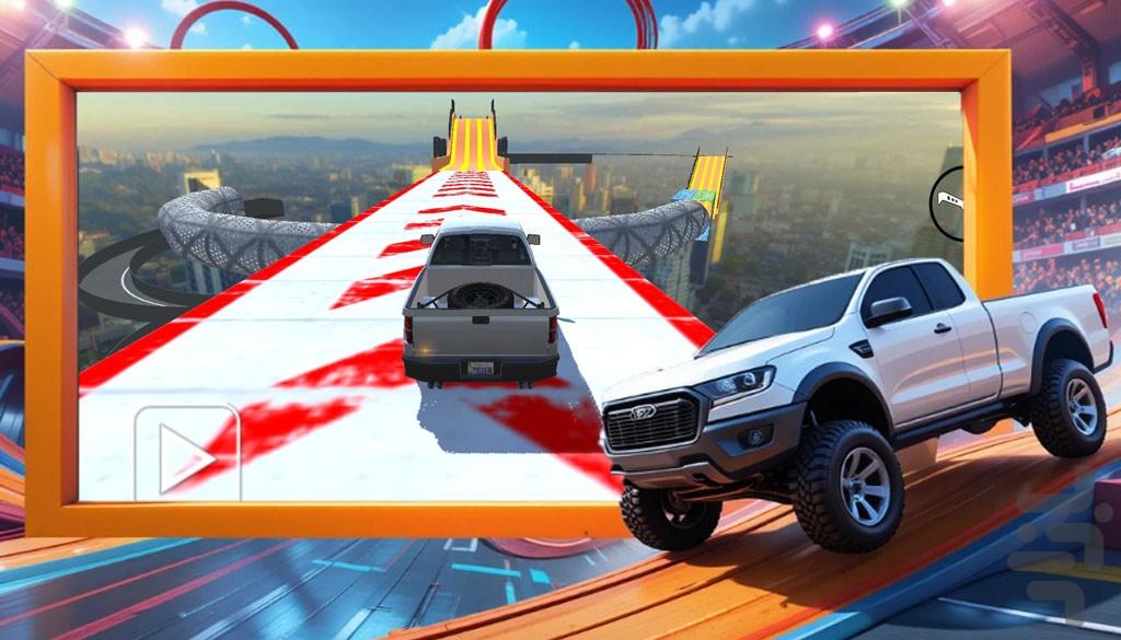 بازی ماشین مسابقه ای - عکس بازی موبایلی اندروید