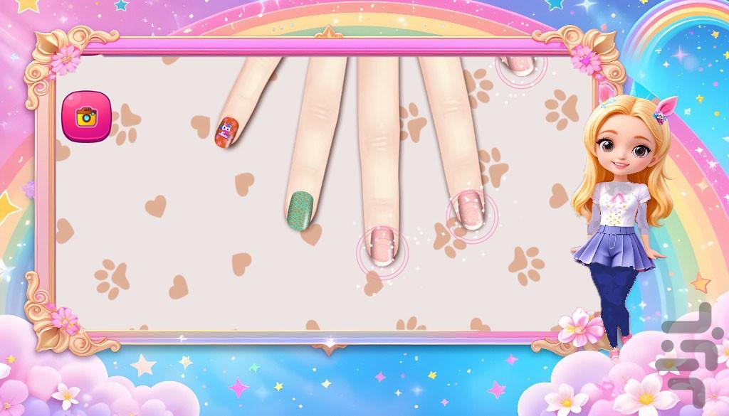 ناخن بازی - Gameplay image of android game