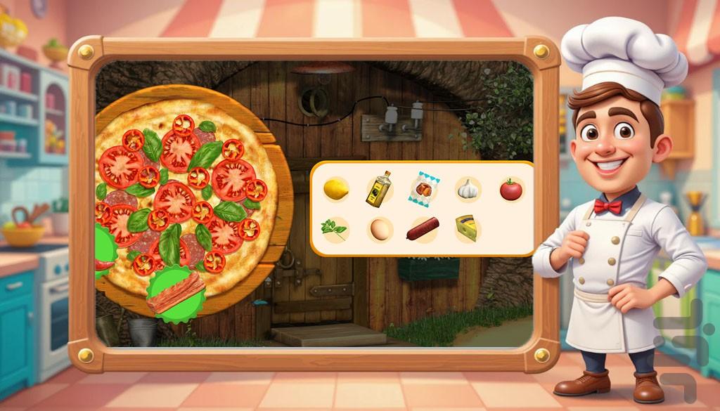 پیتزا درست کردن - Gameplay image of android game