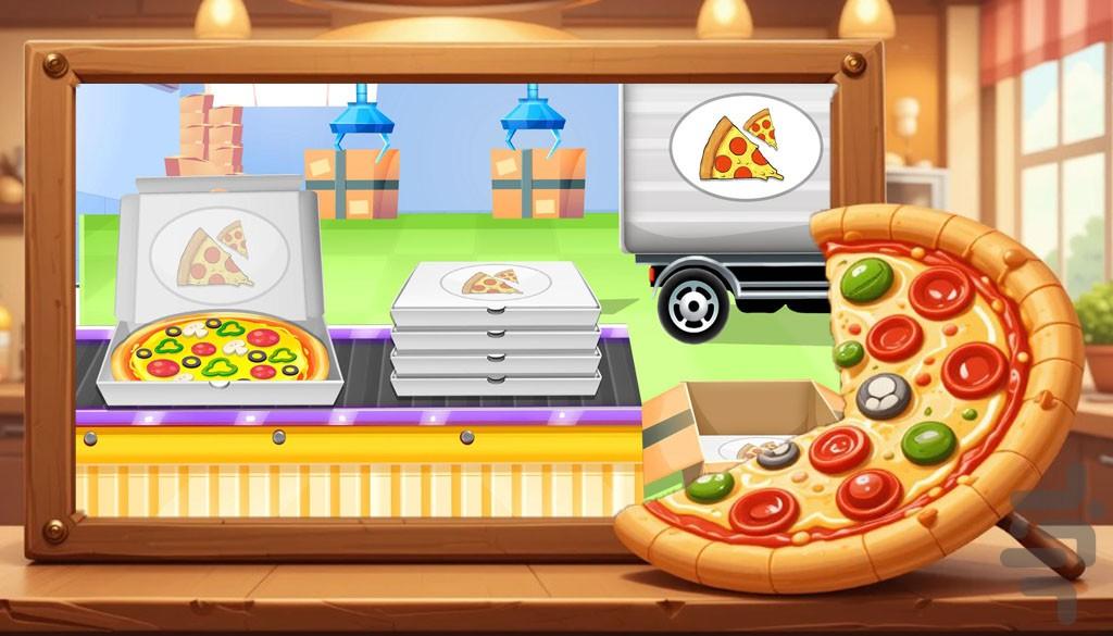 پیتزا درست کردن - Gameplay image of android game