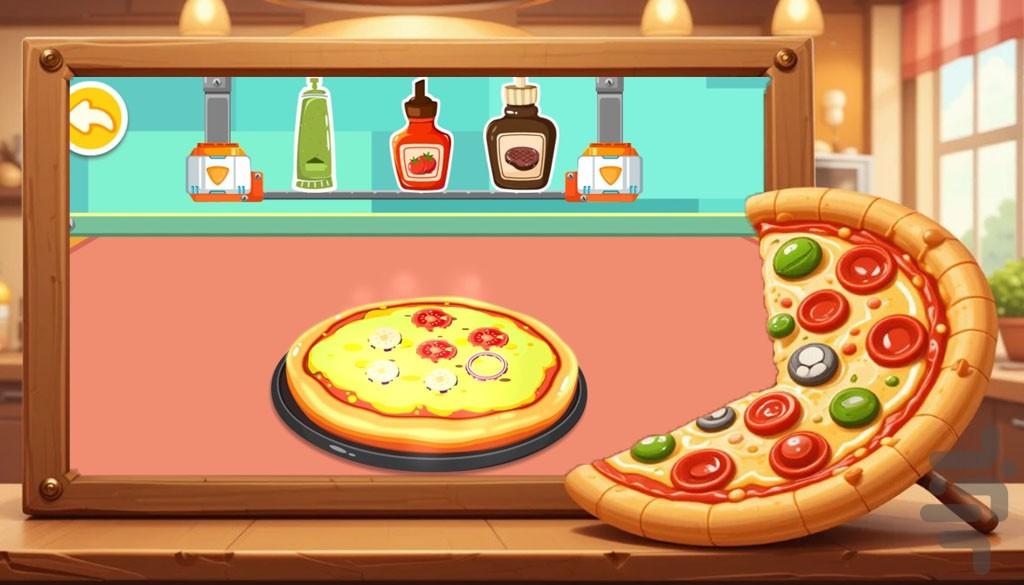 پیتزا درست کردن - Gameplay image of android game