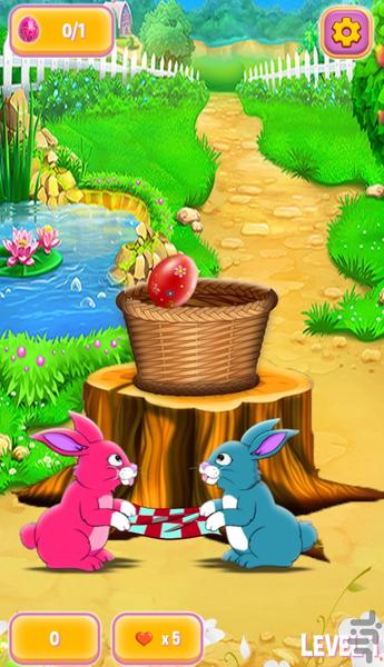 خرگوش های پرنسس السا - عکس بازی موبایلی اندروید
