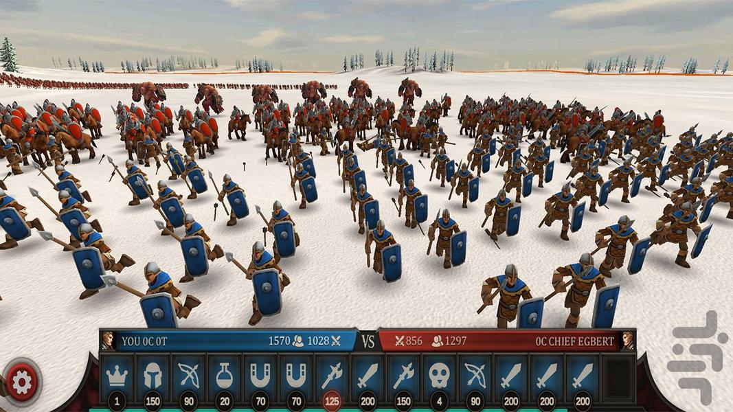 بازی جنگ های صلیبی - Gameplay image of android game