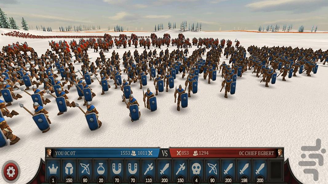 بازی جنگ های صلیبی - Gameplay image of android game
