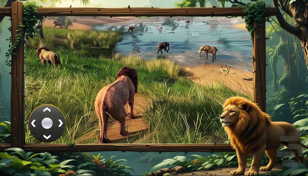 بازی حیوانات وحشی | بازی جدید - Gameplay image of android game