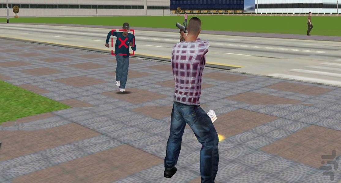 گنگستر شهر | بازی اکشن - Gameplay image of android game