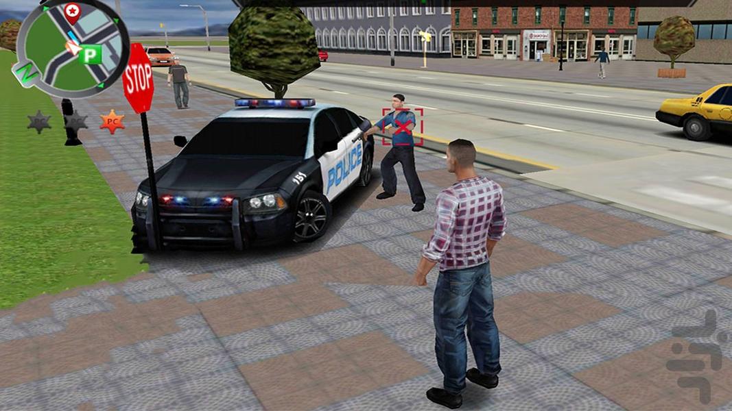 گنگستر شهر | بازی اکشن - Gameplay image of android game