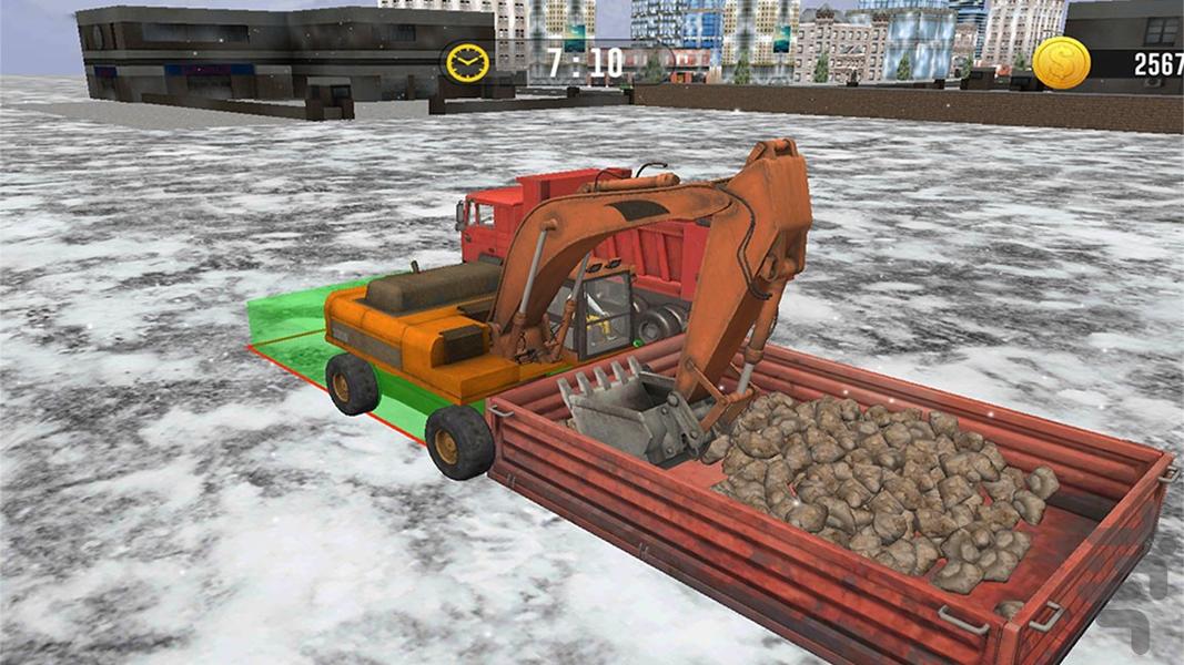 کامیون بازی جدید | بازی ماشین سنگین - Gameplay image of android game