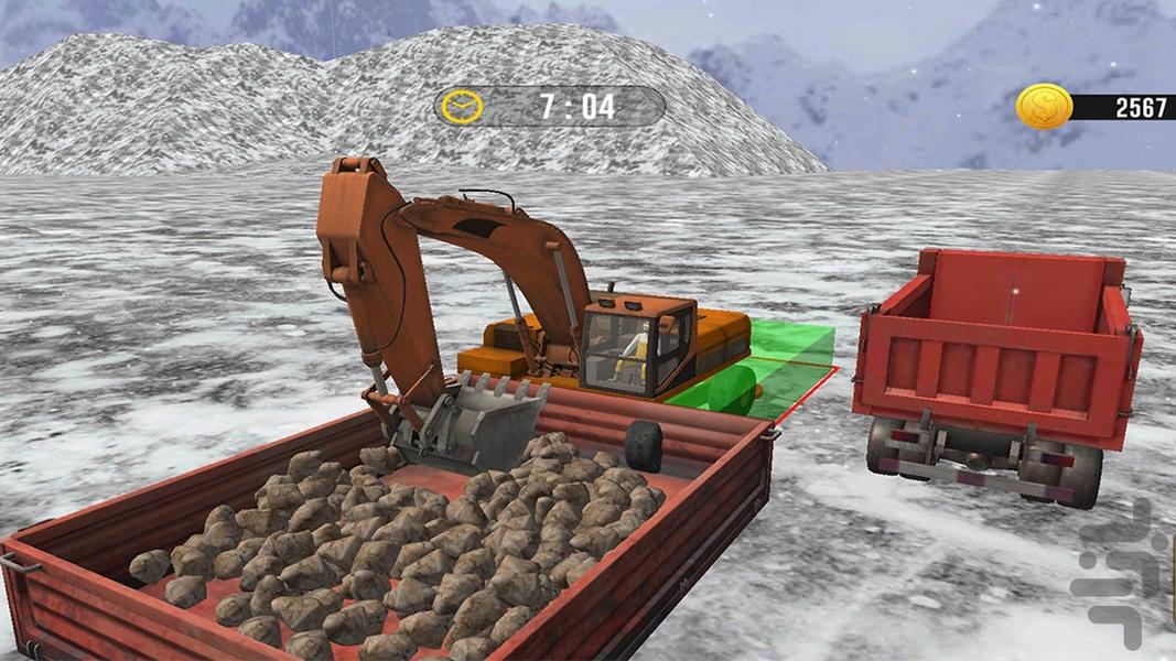 کامیون بازی جدید | بازی ماشین سنگین - Gameplay image of android game