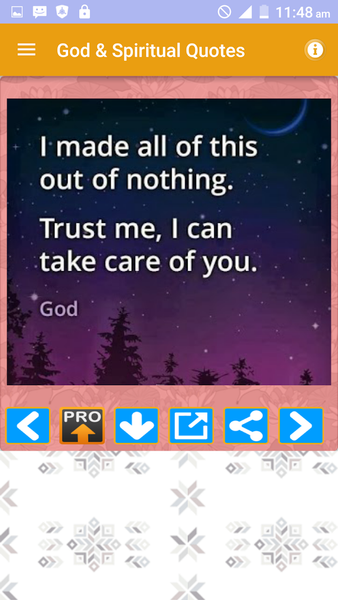 God Spiritual & Faith quotes - Image screenshot of android app