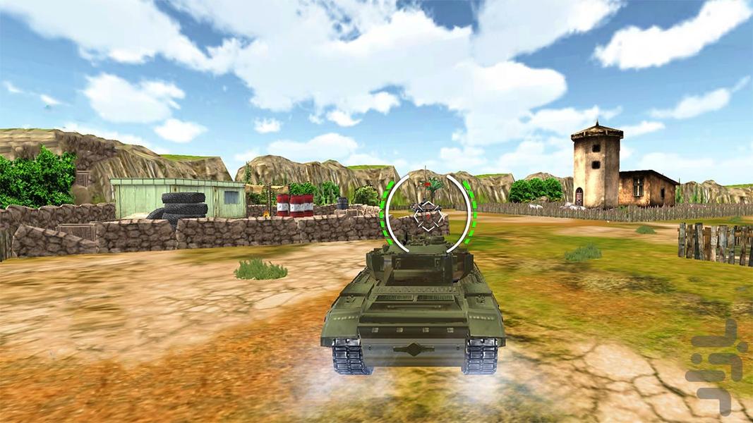 تانک بازی | بازی اکشن - Gameplay image of android game