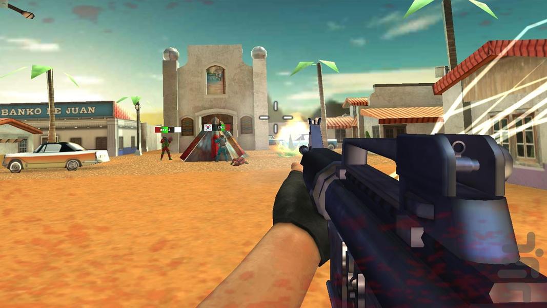 بازی تفنگی نبرد ویژه - Gameplay image of android game