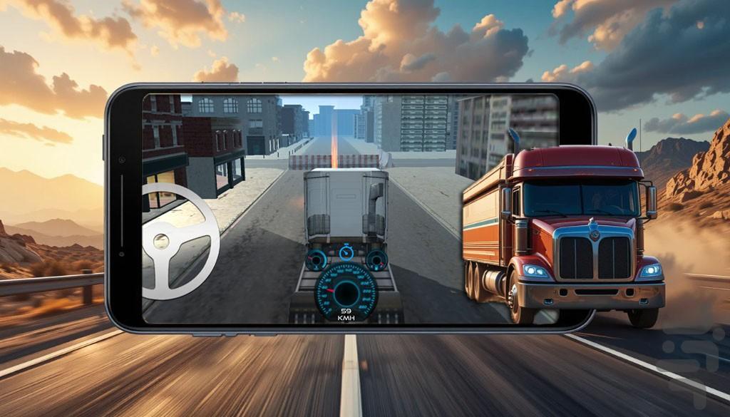 کامیون بازی | ماشین سنگین - عکس بازی موبایلی اندروید