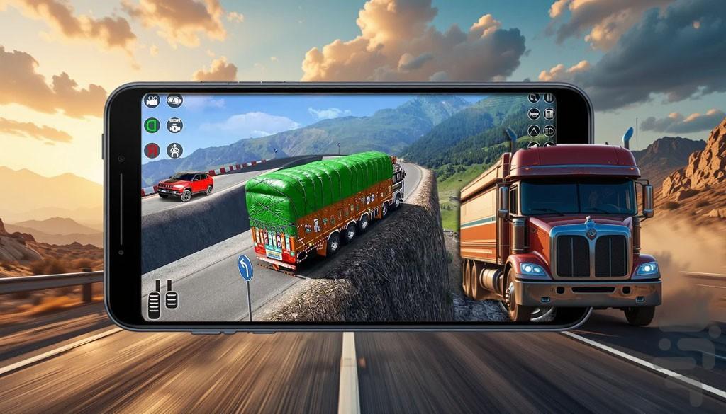 کامیون بازی | ماشین سنگین - عکس بازی موبایلی اندروید