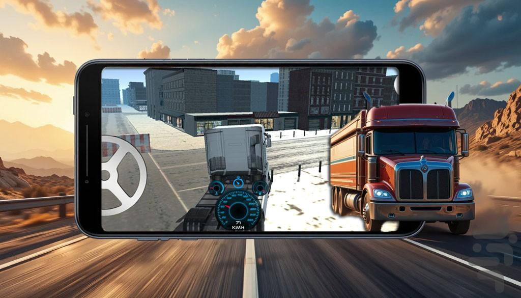 کامیون بازی | ماشین سنگین - عکس بازی موبایلی اندروید