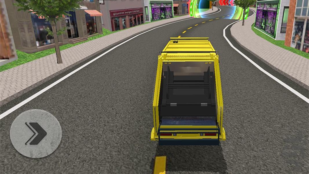 بازی کامیون آشغالی | کامیون بازی - Gameplay image of android game