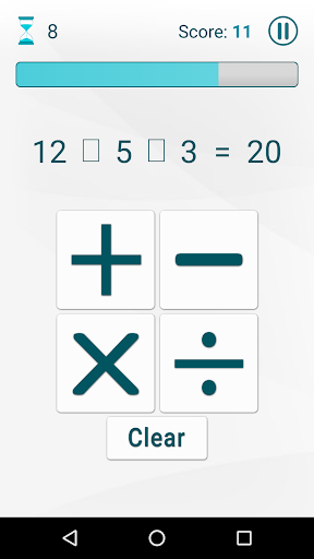 Math Games - Gameplay image of android game