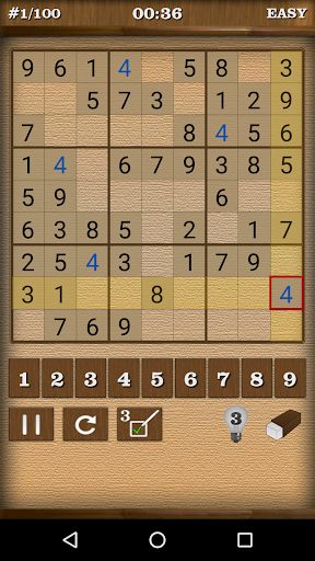 Sudoku Master - Gameplay image of android game