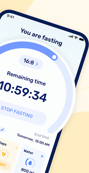 Intermittent Fasting GoFasting - Image screenshot of android app