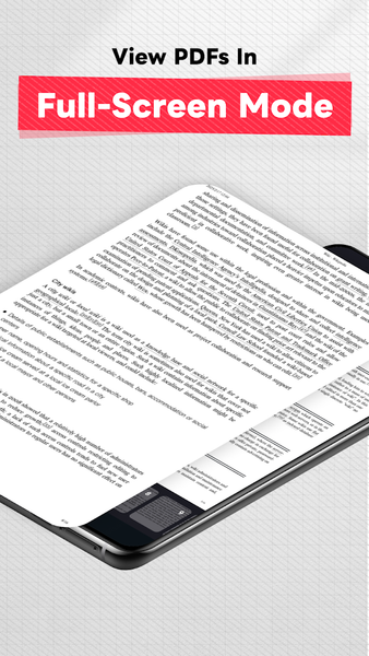 PDF Go - View PDF - عکس برنامه موبایلی اندروید